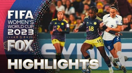 England vs. Colombia Highlights | 2023 FIFA Women&#39;s World Cup | Quarterfinals