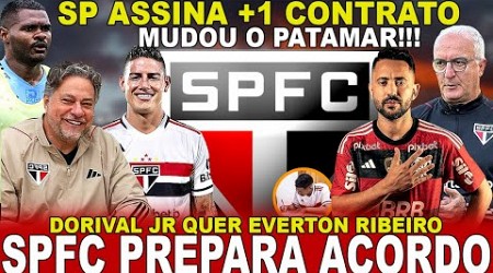 ESPETACULAR!!! SPFC ACERTA COM FENOMÊNO! EVERTON RIBEIRO EM 2024? | DORIVAL ABRIU AS PORTAS | VAR E+