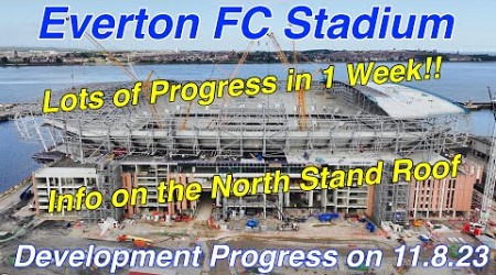 Everton FC Stadium 11.8.23 - A good look at the stadium today. Alot has happened in just 1 week!!!