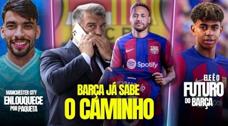 Barça já sabe o que tem que fazer pra CONTRATAR Neymar |Pep LOUCO por Paqueta | Kane PRESSIONA |Mais