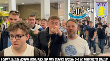 COCKY Aston Villa fans will REGRET DOING THIS after losing 5-1 to Newcastle United !!!!