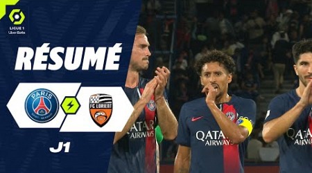 PARIS SAINT-GERMAIN - FC LORIENT (0 - 0) - Résumé - (PSG - FCL) / 2023-2024