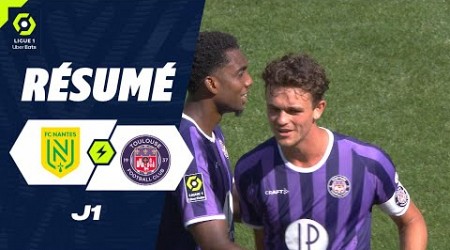 FC NANTES - TOULOUSE FC (1 - 2) - Résumé - (FCN - TFC) / 2023-2024