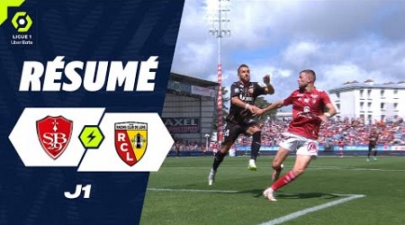 STADE BRESTOIS 29 - RC LENS (3 - 2) - Résumé - (SB29 - RCL) / 2023-2024