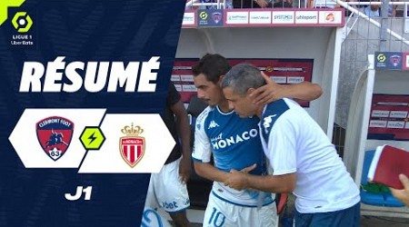 CLERMONT FOOT 63 - AS MONACO (2 - 4) - Résumé - (CF63 - ASM) / 2023-2024