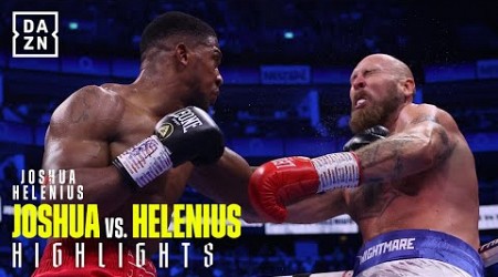 Anthony Joshua vs. Robert Helenius Fight Highlights