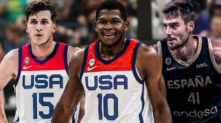 Team USA vs Spain Full Game Highlights - 2023 FIBA World Cup | August 13, 2023