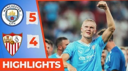  Manchester City vs Sevilla 1-1 [PEN 5-4] Highlights #SuperCup