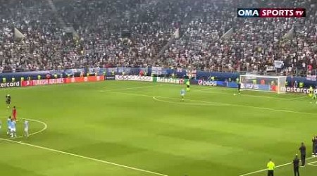 Manchester City Vs Sevilla penalty shootout .