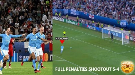 Manchester City vs Sevilla 5-4 Penalty Shootout UEFA Super Cup 