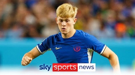 Lewis Hall arrives at Newcastle ahead of loan move from Chelsea