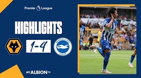 PL Highlights: Wolves 1 Brighton 4