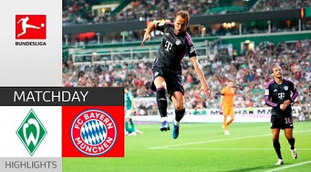 Werder Bremen vs Bayern Munich 0-4 Highlights Goals | Kane first goal in the Bundesliga !