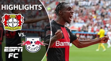 Bayer Leverkusen vs. RB Leipzig | Bundesliga Highlights | ESPN FC