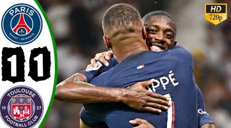 PSG vs Toulouse 1-1 Hіghlіghts &amp; All Goals 2023 Dembele Debut 