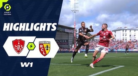 STADE BRESTOIS 29 - RC LENS (3 - 2) - Highlights - (SB29 - RCL) / 2023-2024