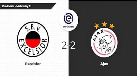 Excelsior vs Ajax FULL HIGHLIGHTS | Eredivisie 2023/24