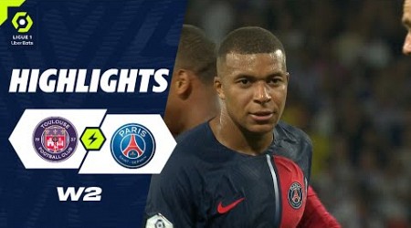 TOULOUSE FC - PARIS SAINT-GERMAIN (1 - 1) - Highlights - (TFC - PSG) / 2023-2024