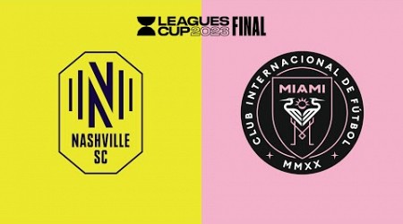 HIGHLIGHTS: Nashville SC vs. Inter Miami CF | August 19, 2023