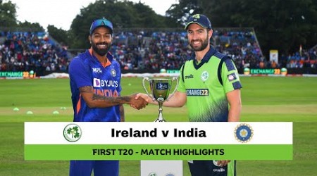 Highlights: Ireland v India 1st T20I, 2022