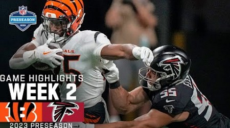 Cincinnati Bengals vs. Atlanta Falcons | 2023 Preseason Week 2 Game Highlights