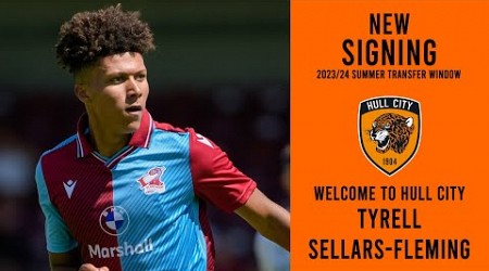 TYRELL SELLARS-FLEMING SIGNS FOR HULL CITY