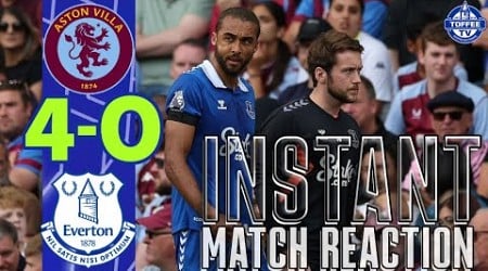 Aston Villa 4-0 Everton | Instant Match Reaction