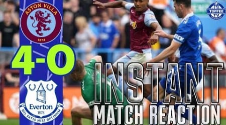 Aston Villa 4-0 Everton | Match Reaction