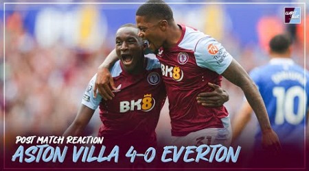 POST MATCH REACTION: Aston Villa 4-0 Everton