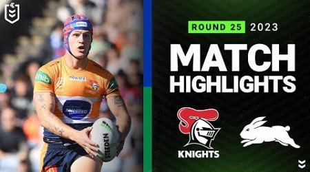 NRL 2023 | Knights v Rabbitohs | Match Highlights