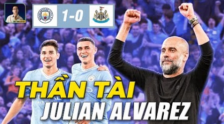 MAN CITY 1-0 NEWCASTLE: ALVAREZ LẬP SIÊU PHẨM, MÀN TRÌNH DIỄN THƯỢNG HẠNG CỦA FODEN