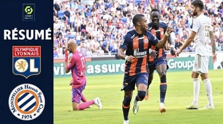 Lyon vs Montpellier 1-4 Résumé et Buts | Ligue 1 2023/24