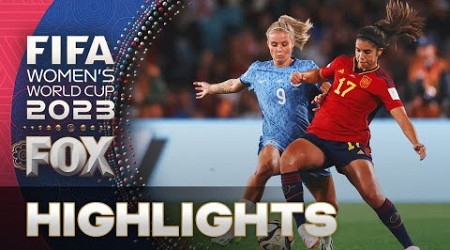 Spain vs. England Highlights | 2023 FIFA Women&#39;s World Cup Final