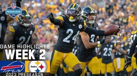 Buffalo Bills vs. Pittsburgh Steelers | 2023 Preseason Week 2 Game Highlights