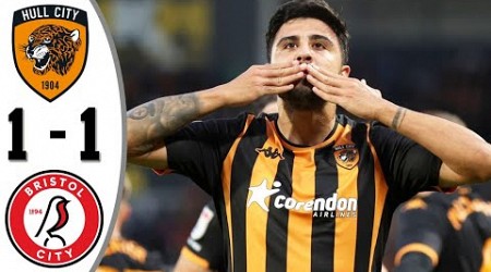 Hull City vs Bristol City 1-1 - All Goals &amp; Highlights - 2023