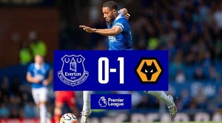 PREMIER LEAGUE HIGHLIGHTS: EVERTON 0-1 WOLVES