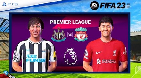 Newcastle United vs Liverpool Premier League 2023/24 FIFA 23