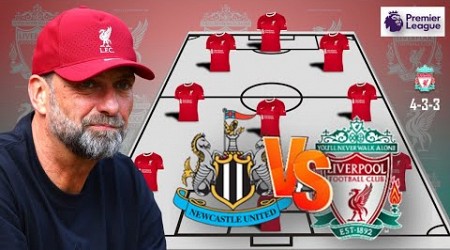 Newcastle VS Liverpool || LIVERPOOL POTENTIAL STARTING LINEUP PREMIER LEAGUE 2023 MATCH WEEK 3