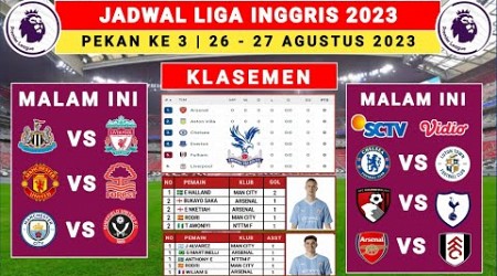 Jadwal Liga Inggris 2023 Pekan Ke 3 - Newcastle vs Liverpool - Liga inggris 2022/23