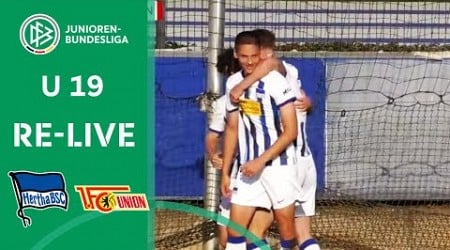 Hertha BSC U 19 - 1. FC Union Berlin U 19 | A-Junioren-Bundesliga 2023/24