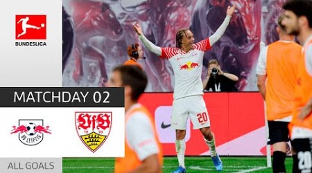 RB Leipzig vs VfB Stuttgart 5-1 | Highlights | Bundesliga 23/24