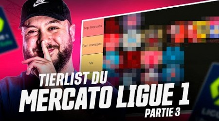 Qui a fait le meilleur MERCATO en LIGUE 1 ? (Tier List Mercato) #3