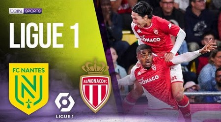 Nantes vs Monaco | LIGUE 1 HIGHLIGHTS | 08/25/2023 | beIN SPORTS USA