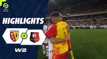 RC LENS - STADE RENNAIS FC (1 - 1) - Highlights - (RCL - SRFC) / 2023-2024