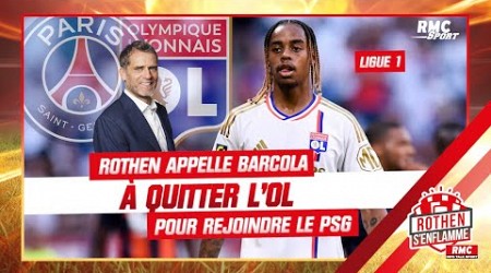 Mercato / Ligue 1 : Rothen appelle Barcola à quitter l’OL pour rejoindre le PSG