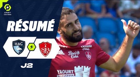 HAVRE AC - STADE BRESTOIS 29 (1 - 2) - Résumé - (HAC - SB29) / 2023-2024