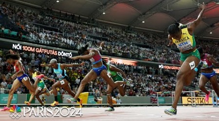 MAJOR UPSET rocks women&#39;s 100m hurdles World Championship podium | NBC Sports