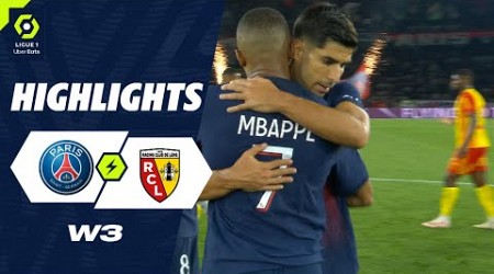 PARIS SAINT-GERMAIN - RC LENS (3 - 1) - Highlights - (PSG - RCL) / 2023-2024