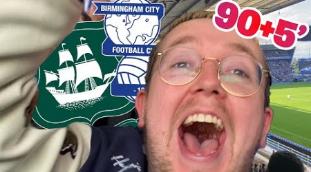 95th MINUTE WINNER, LIMBS!! DEBUT GOAL FOR JAY STANSFIELD! | Birmingham City 2-1 Plymouth Argyle