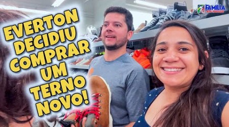 Everton Provando Ternos e Comprando Roupas!